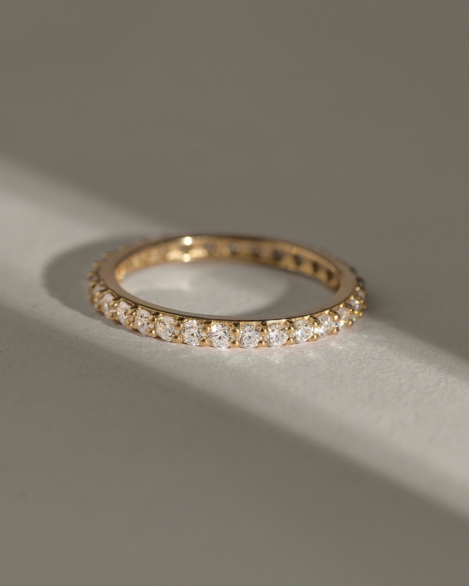 Lab-Grown Diamond 1.0 cttw Pave Eternity Ring
