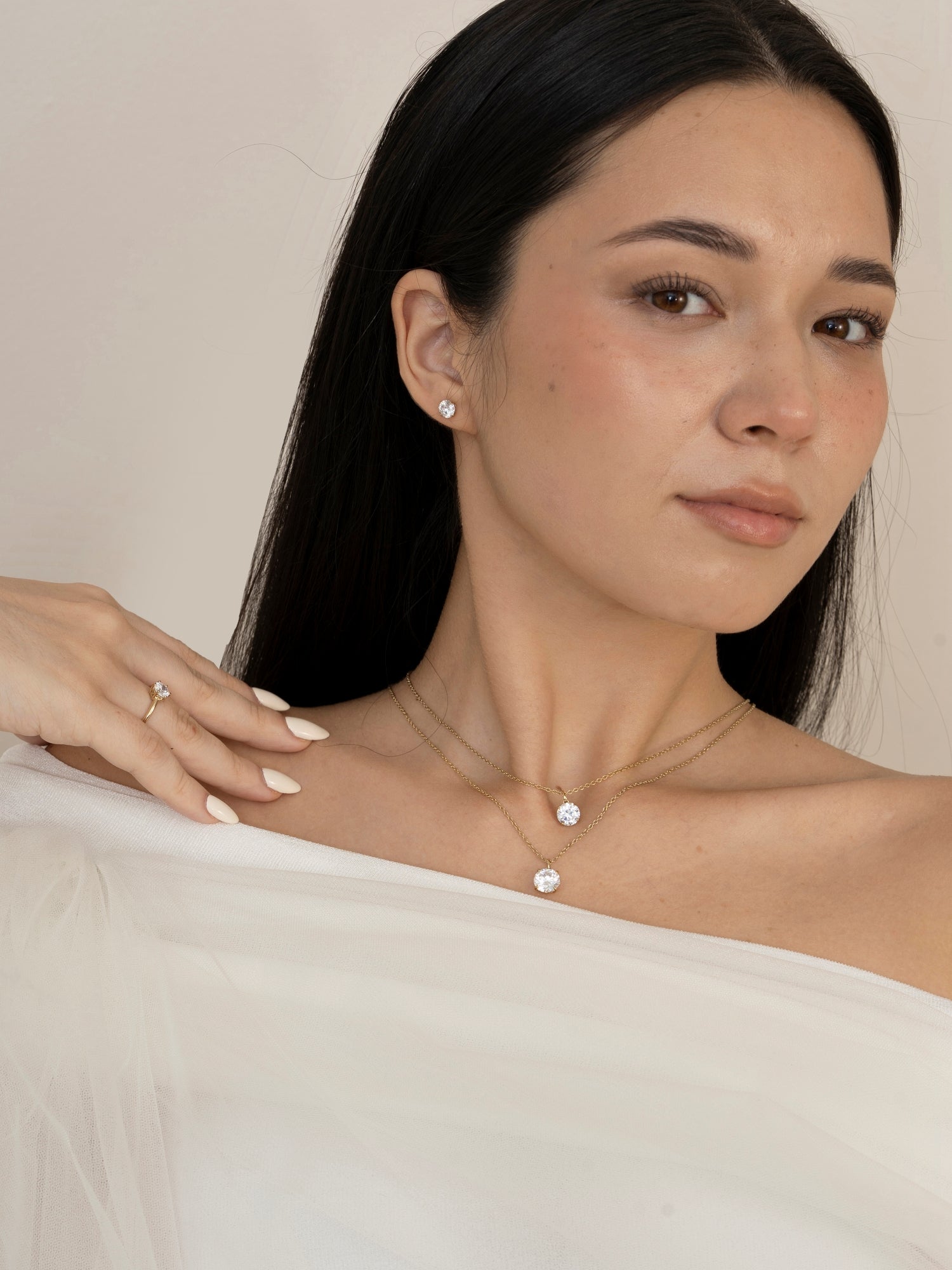 Lab-Grown Diamond 1.0 cttw Round Solitaire Earrings