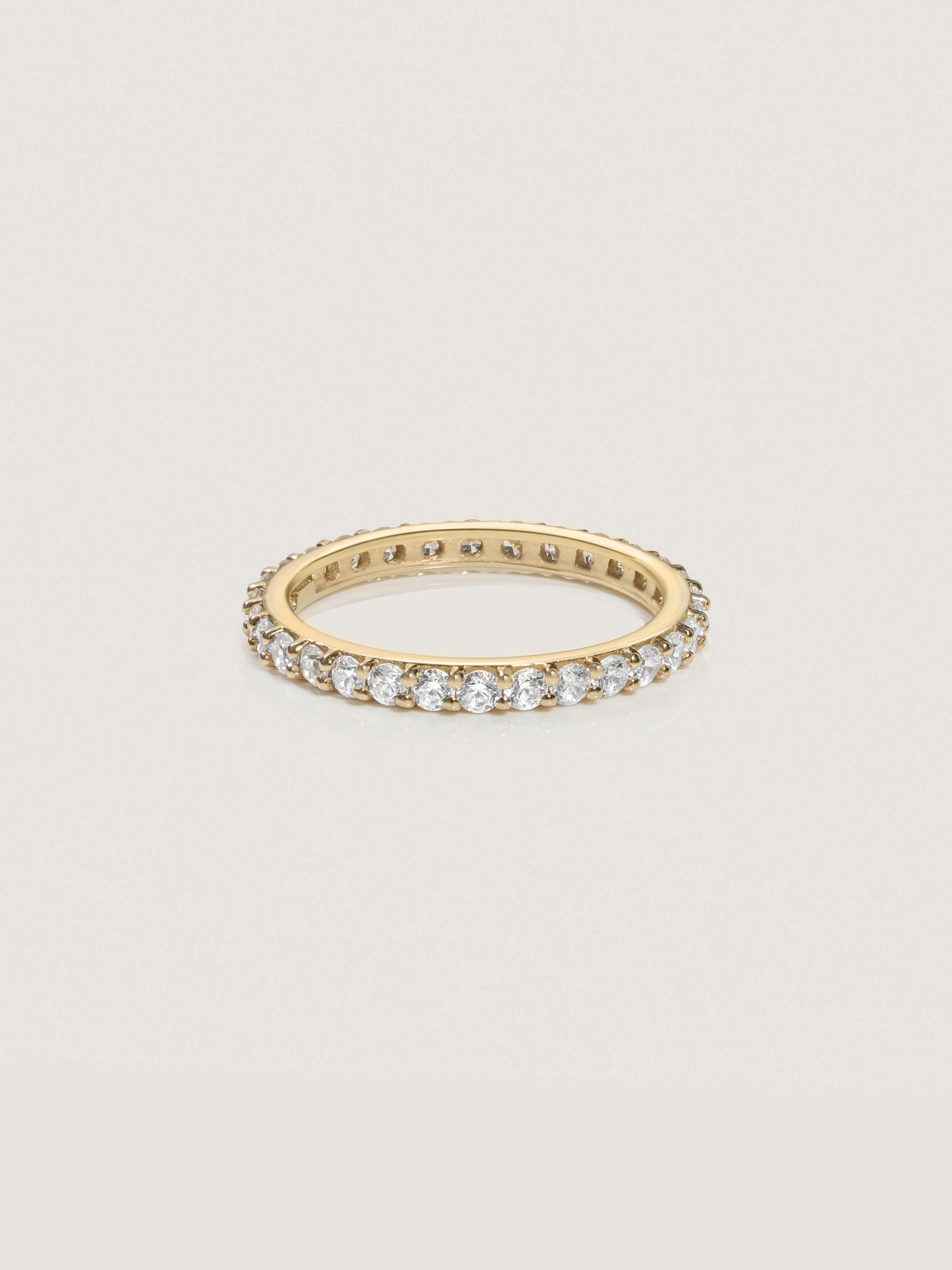Lab-Grown Diamond 1.0 cttw Pave Eternity Ring