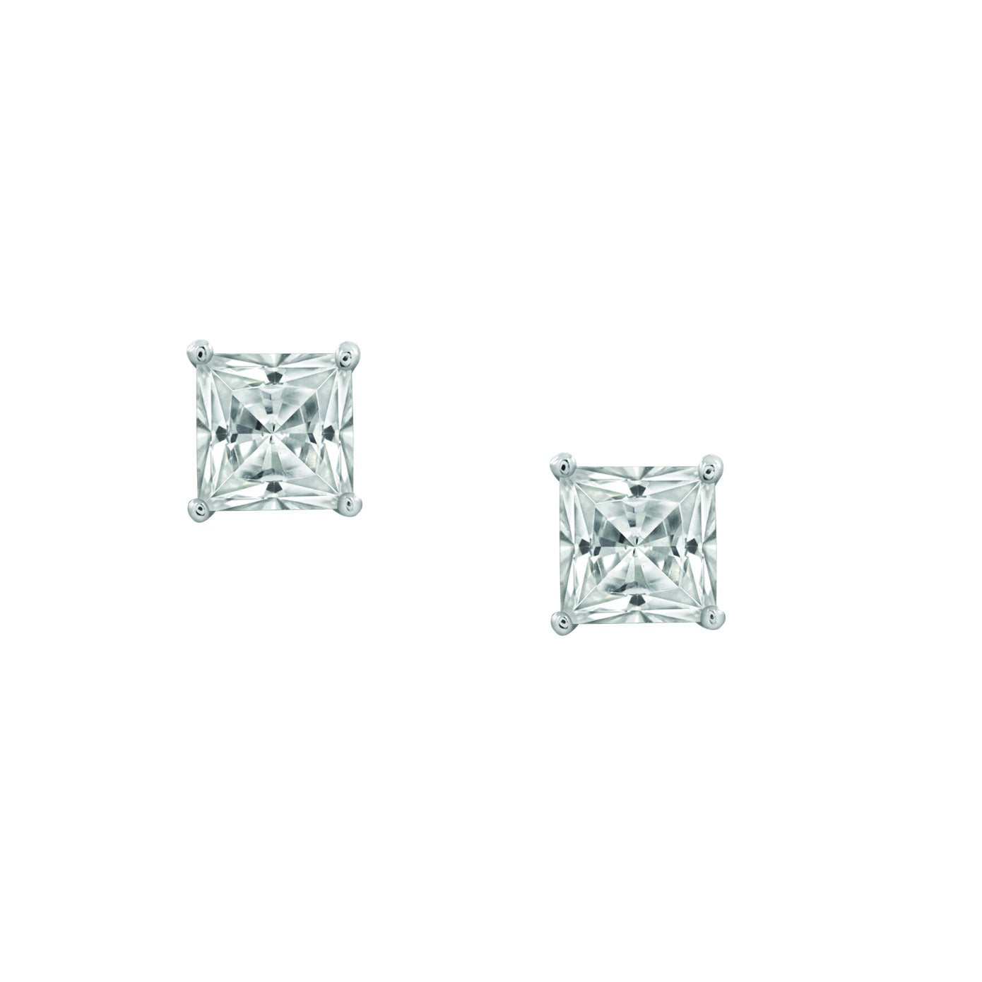 Solitaire Stud Earrings