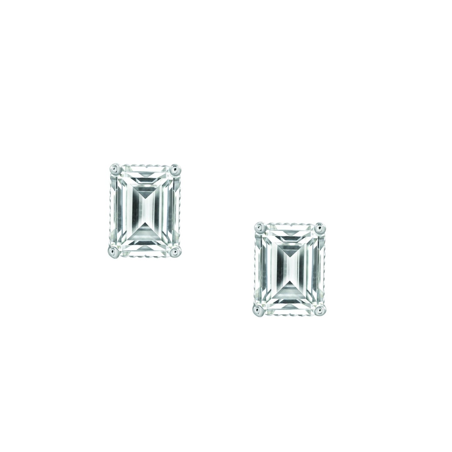 Solitaire Stud Earrings