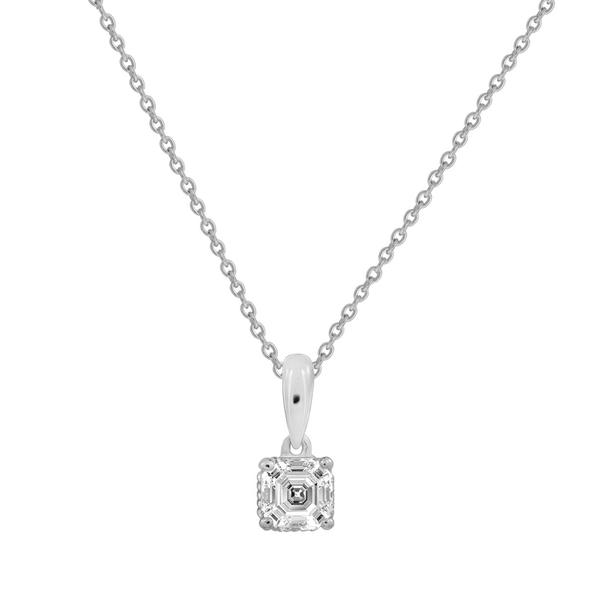 Solitaire Pendant Necklace