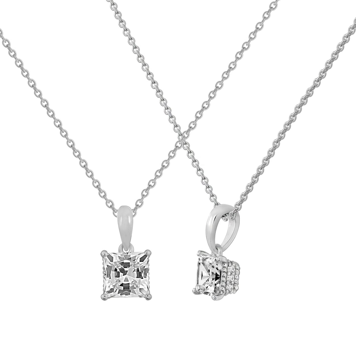 Solitaire Pendant Necklace