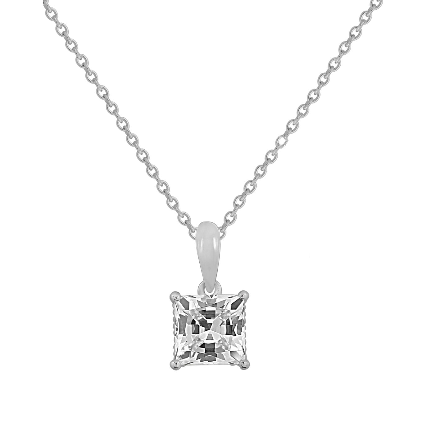 Solitaire Pendant Necklace