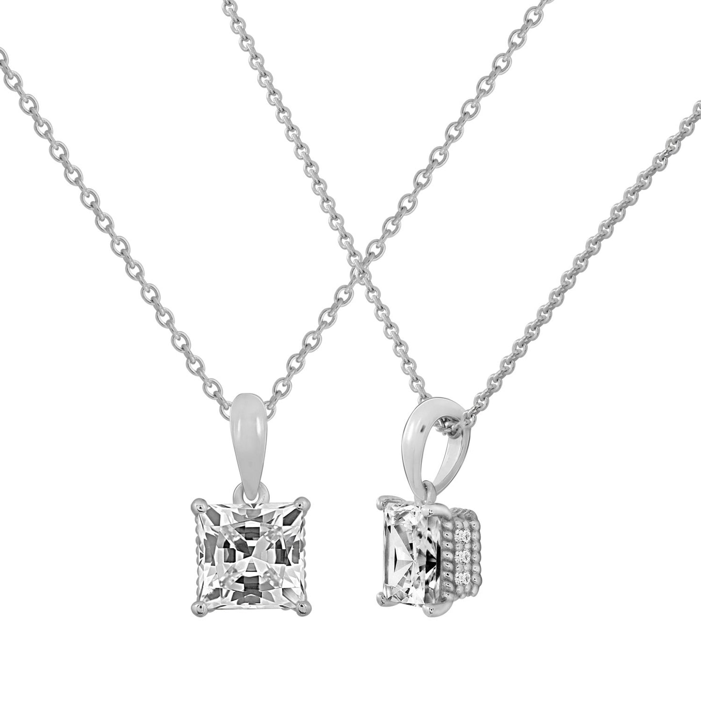 Solitaire Pendant Necklace