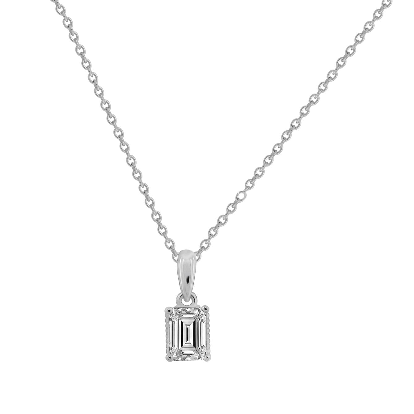 Solitaire Pendant Necklace