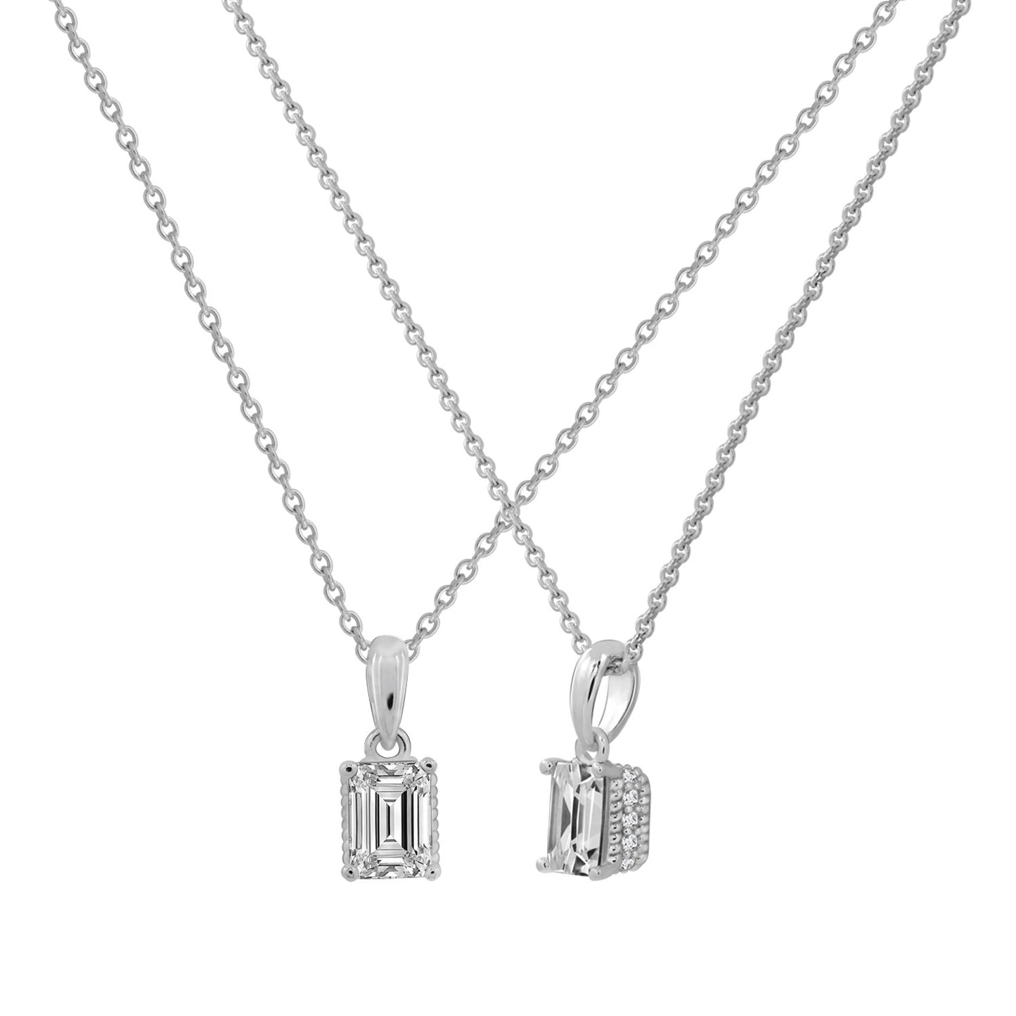 Solitaire Pendant Necklace