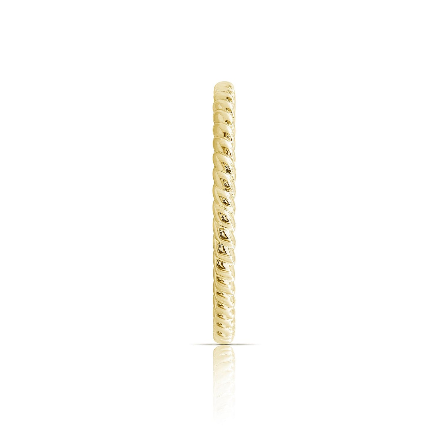 Kiera New York 'RING BAR' ROPE STACK RING