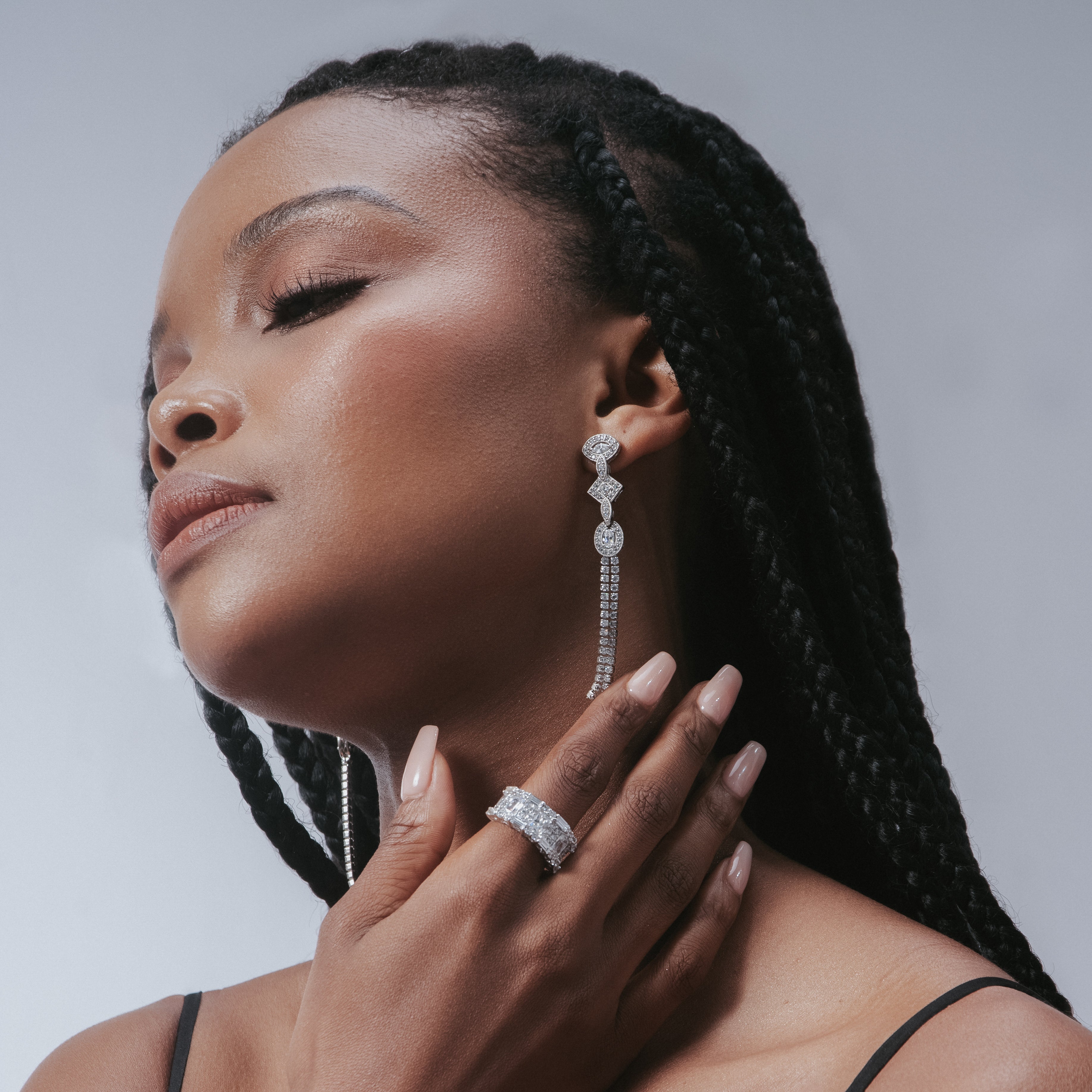 Emerald Cocktail Jewelry Set