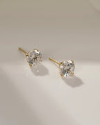 Lab-Grown Diamond 0.5 cttw Round Solitaire Earrings