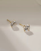 Lab-Grown Diamond 2.0 cttw Round Solitaire Earrings