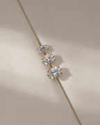 Lab-Grown Diamond 2.0 cttw Oval Solitaire Earrings