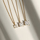 Diamonbliss Lab-Grown Diamond 2.0 cttw Princess Solitaire Necklace