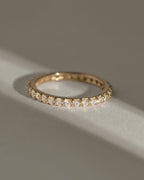 Lab-Grown Diamond 1.0 cttw Pave Eternity Ring