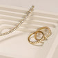 Diamonbliss Lab-Grown Diamond Round Tennis Bracelet