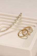 Lab-Grown Diamond Round Tennis Bracelet