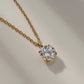 Diamonbliss Lab-Grown Diamond 0.5 cttw Round Solitaire Necklace