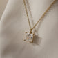 Diamonbliss Lab-Grown Diamond 2.0 cttw Princess Solitaire Necklace
