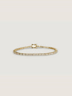 Lab-Grown Diamond Round Tennis Bracelet