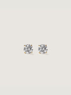 Lab-Grown Diamond 1.0 cttw Round Solitaire Earrings