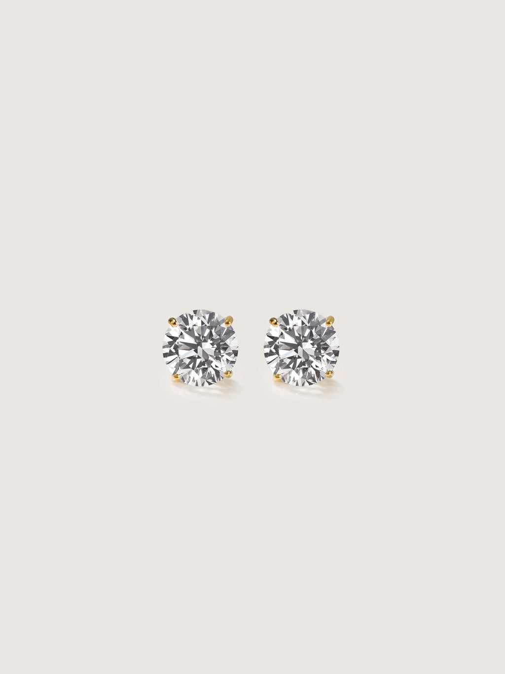 Lab-Grown Diamond 2.0 cttw Round Solitaire Earrings