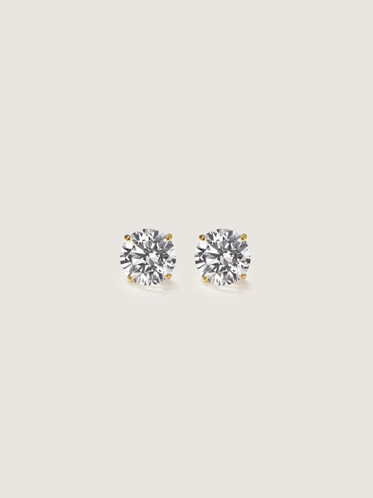 Diamonbliss Lab-Grown Diamond 2.0 cttw Round Solitaire Earrings