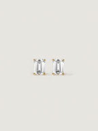 Lab-Grown Diamond 2.0 cttw Emerald Solitaire Earrings