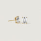 Diamonbliss Lab-Grown Diamond 2.0 cttw Emerald Solitaire Earrings