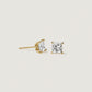 Diamonbliss Lab-Grown Diamond 1.0 cttw Princess Solitaire Earrings