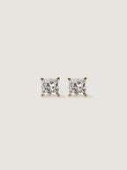 Lab-Grown Diamond 2.0 cttw Princess Solitaire Earrings