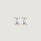 Diamonbliss Lab-Grown Diamond 1.0 cttw Emerald Solitaire Earrings