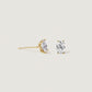 Diamonbliss Lab-Grown Diamond 1.0 cttw Oval Solitaire Earrings