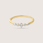 Lab Grown Diamond Graduated Five-Stone Band Ring