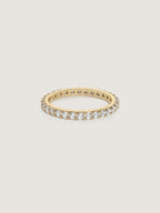 Lab-Grown Diamond 1.0 cttw Pave Eternity Ring