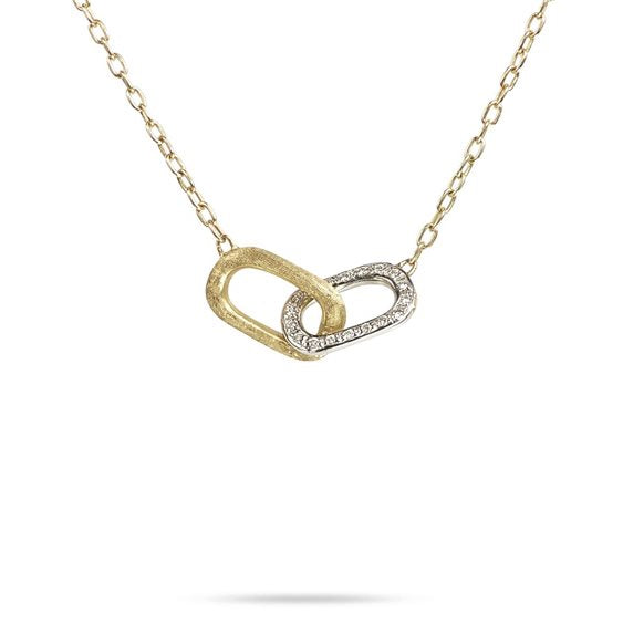 Time Necklace Delicati Lux-Clip Link Necklace