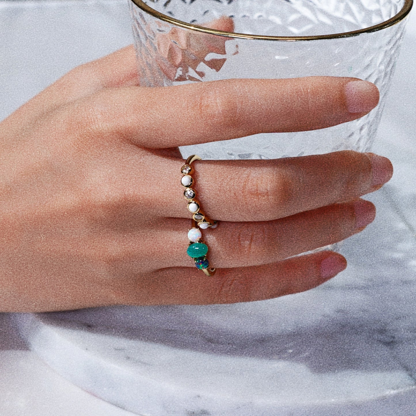 Turquoise Solstice Ring