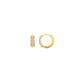Pavé Bold Huggie Hoop Earrings