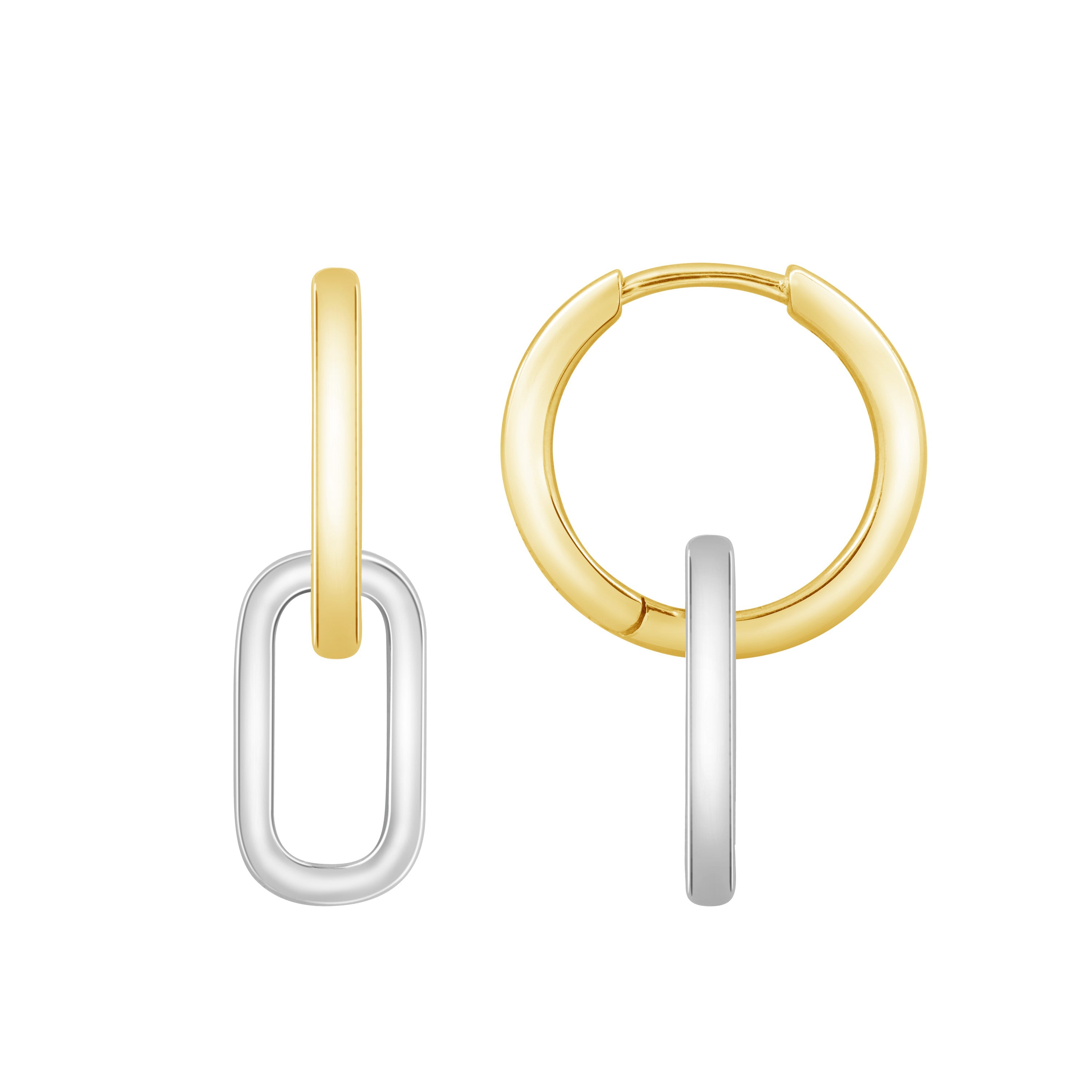 Kiera cz 925 vn hoop earrings Clearance