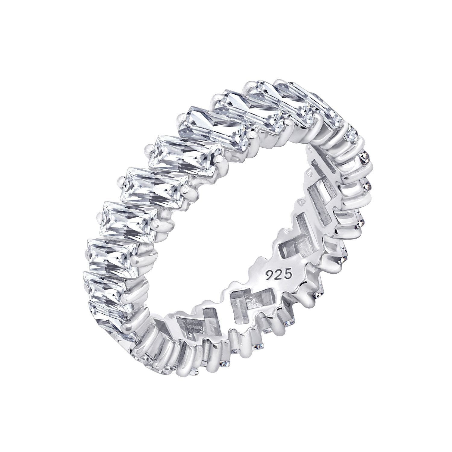 3 Carat Baguette Round Diamond Dress Ring Platinum | Fifth Avenue – Fifth  Avenue Diamond Experts